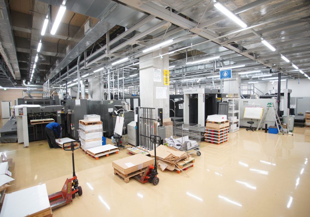 24時間355日稼働、8台68胴のハイスペック工場