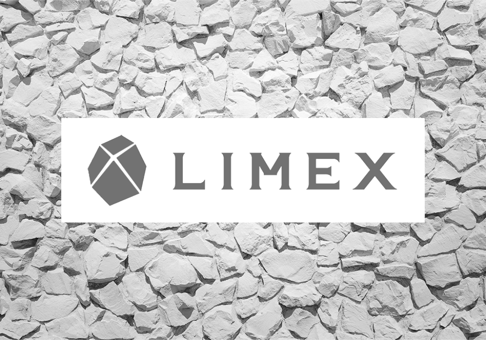 石灰石を主成分とした新素材「LIMEX」
